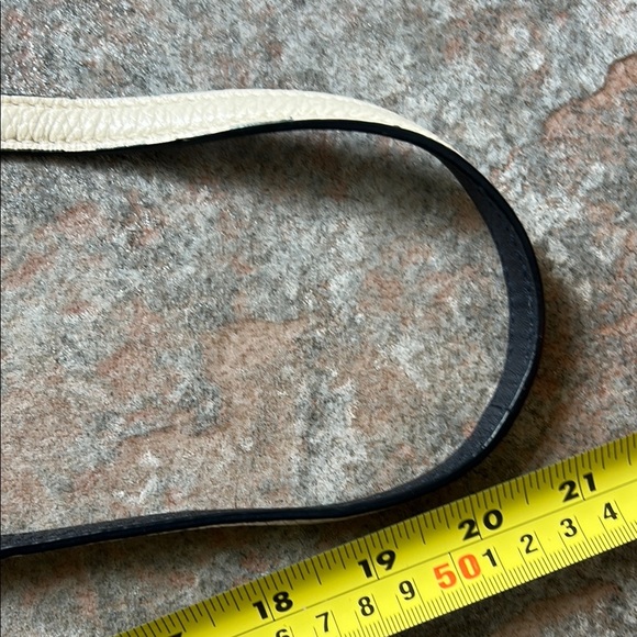 Coach Navy Pebbled Leather Crossbody - Picture 10 of 11